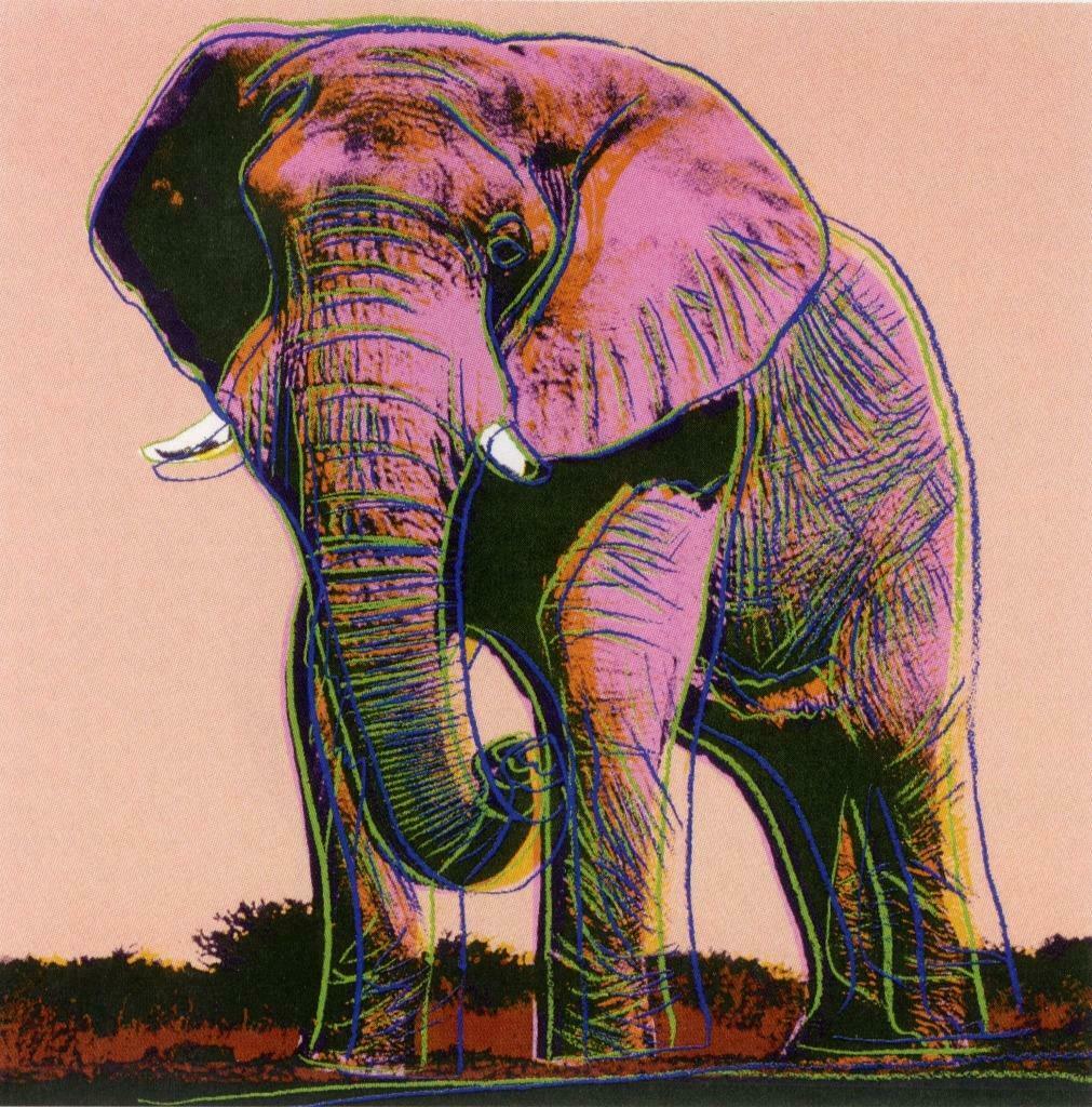 Warhol Elephant