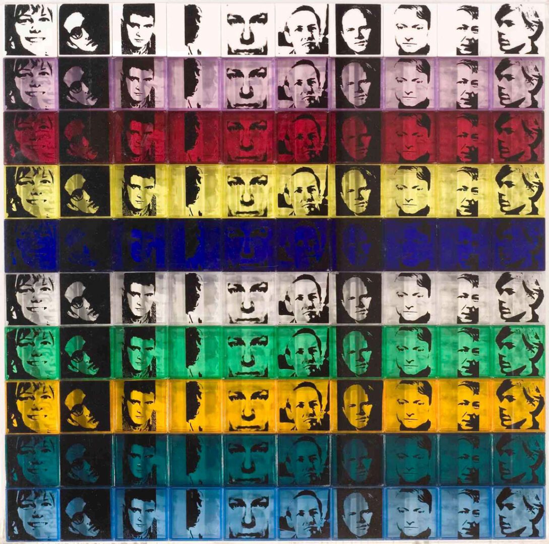 Warhol Portraits of 10 Artists